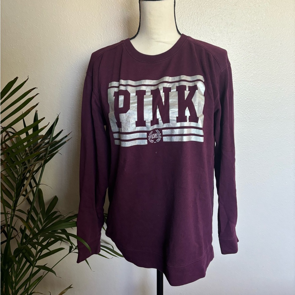 Pink Victoria secret sweater small
